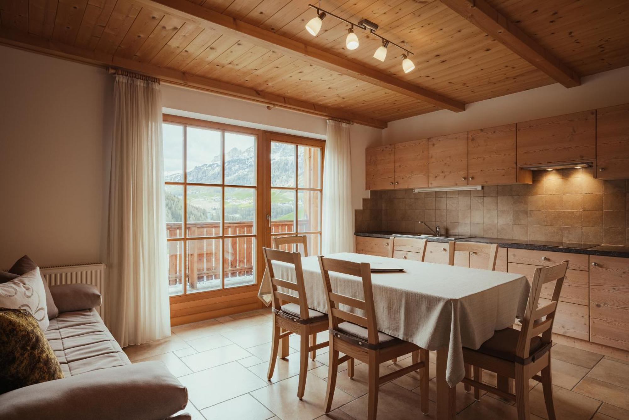 Refugium Laflu Apartments Corvara In Badia Ngoại thất bức ảnh